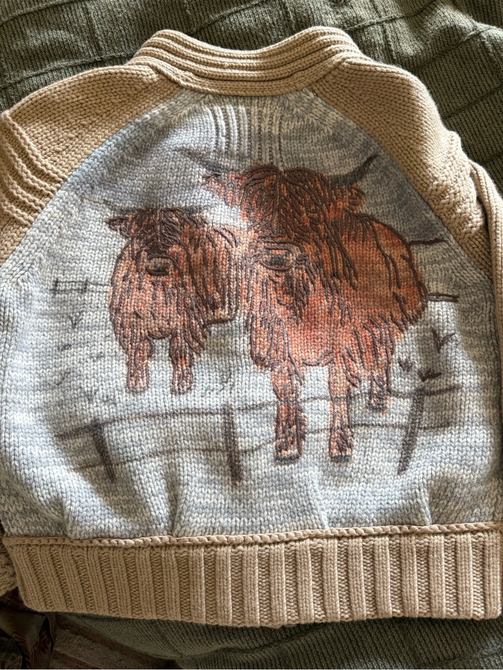 We the free Highland cardi